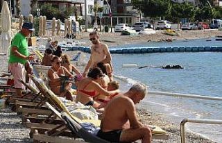 Kasım ayında deniz keyfi