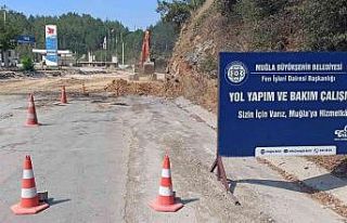 Kavaklıdere’nin ana caddesini yenileniyor