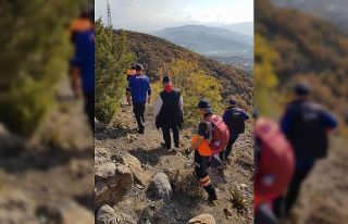Kayıp olan polis memuru için arama çalışması...