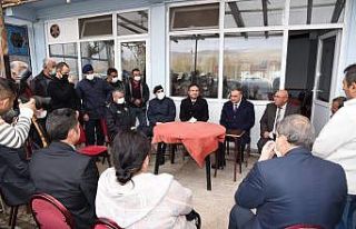 Kaymakam Aslan’dan mahalle ziyaretleri