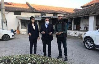 Kaymakam Memiş, zeytinyağı işletmesini ziyaret...