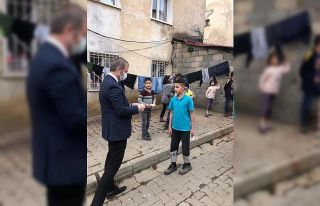 Kaymakam Yelek’ten gazi ailesine taziye ziyareti