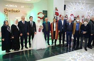Kaymakam Yılmaz dünya evine girdi