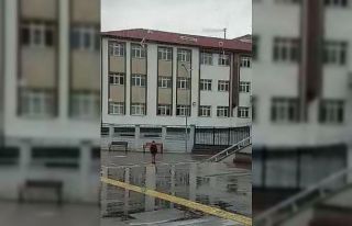 Kayseri’de duygulandıran görüntü