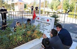 Kayserili özel öğrencilerden Ömer Halisdemir’e...