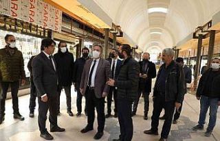 Kazancılar Çarşısı’nın yeni yüzüne çok...