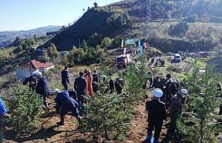 Kdz. Ereğli’de fidanlar toprakla buluştu
