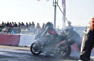 Kepez’de motodrag heyecanı