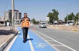 Kepez’e 11 bin 80 metrelik bisiklet yolu yapıldı