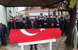 Kıbrıs gazisi son yolculuğuna uğurlandı