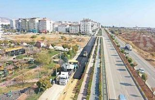 Kilis’te kış öncesi yoğun asfalt