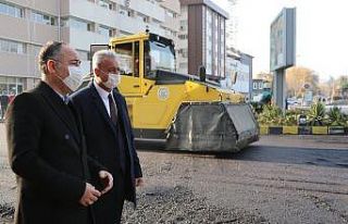 Kırıkkale’de 130 bin ton asfalt serildi