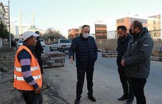 Kırıkkale’de ’etiler köprülü kavşak’ çalışmaları...