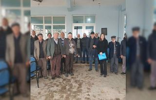 Kırklareli’nde üreticiler bilgilendiriliyor