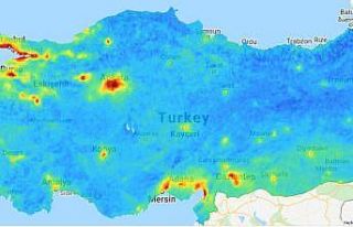 Kirlilik haritasını uydu verileriyle tespit ettiler