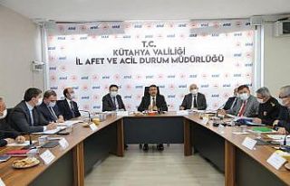 Kış tedbirleri görüşüldü