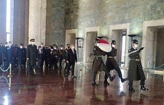 KKTC Ankara Büyükelçisi Köprülü’den Anıtkabir’e...