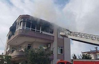 Klimadan çıkan yangın evi küle döndürdü