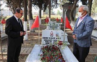 Kocaeli’de şehit mezarına çirkin saldırı