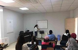 Konservatuarda kış dönemi eğitimleri başladı