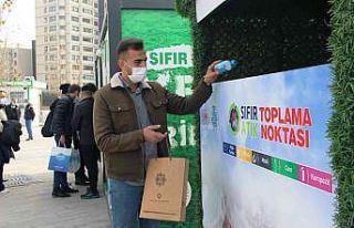 Konya’da 5 plastik veya cam şişe getirene Konyaspor...
