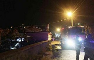 Konya’da baca yangını