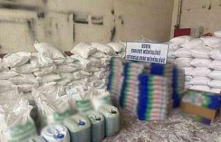 Konya’da sahte deterjan operasyonu