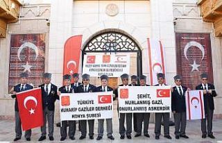 Konyalı Gaziler KKTC’nin kuruluşunun 38’inci...