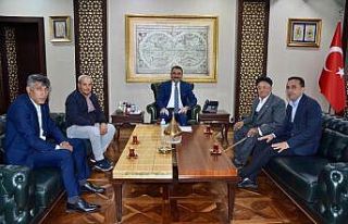 Kore gazisi Siirt Valisi Hacıbektaşoğlu ile görüştü