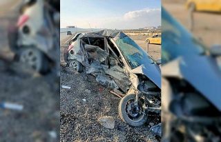 Korkunç kazada hamile kadın hayatını kaybetti