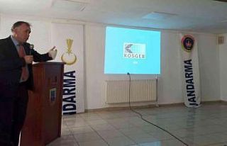 KOSGEB askerleri girişimcilik konusunda bilgilendirdi