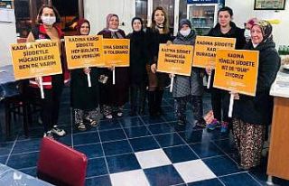 Köy sakinleriyle ‘kadına şiddetle mücadele’...