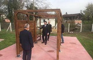 Köylüler sosyal alanına kavuştu