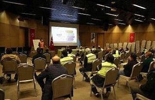 Küçükçekmece Belediyesi personeline afet farkındalık...
