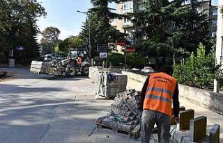 Kükürtlü’de yollar yenileniyor