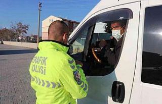 Kulu’da okul servisleri denetlendi