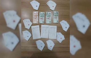 Kumar oynayan şahıslar yakalandı