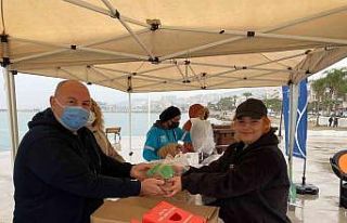 Kuşadası’nda atıklar gelecek için biriktiriliyor