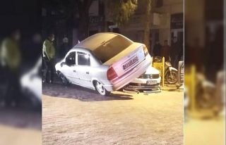 Kütahya Gediz’de ilginç kaza