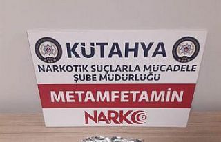 Kütahya’da şüpheli şahsın üzerinde uyuşturucu...