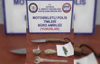 Kütahya’da uyuşturucu operasyonu