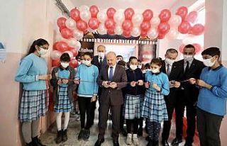 "Kütüphanesiz Okul Kalmayacak” projesi ile...