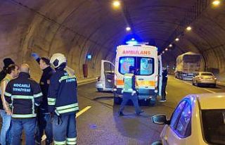 Kuzey Marmara Otoyolunda kaza: 1 yaralı