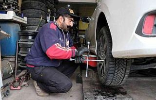 Lastikçiler: "Sıcaklıklar 7 derecenin altına...