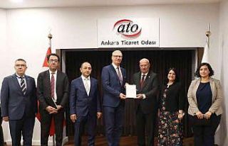 Letonya Büyükelçisi Vaivars’tan Ankaralı iş...