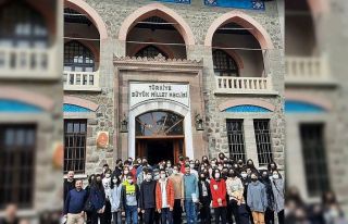 Lise öğrencileri Ankara’yı gezdi