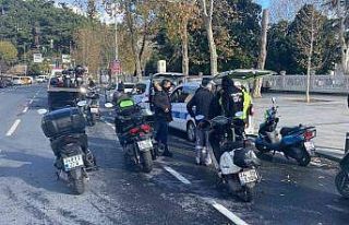 Lodosta trafiğe çıkan motosikletlilere yönelik...