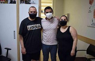 Londra’dan gelen çift Gaziantep’te zayıfladı