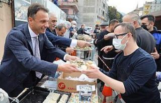 Maçka’da Hamsi Festivaline yoğun ilgi