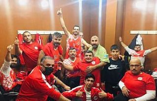 Malatya Büyükşehir Basketbol takımı galip